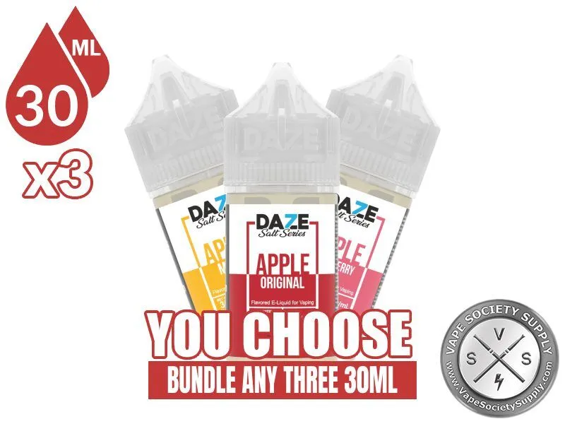 Reds Apple Juice By 7 Daze Salt Bundle 3x30ml (90ml)