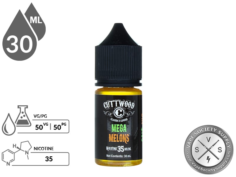 Cuttwood Salt 30ml Mega Melons E Juice