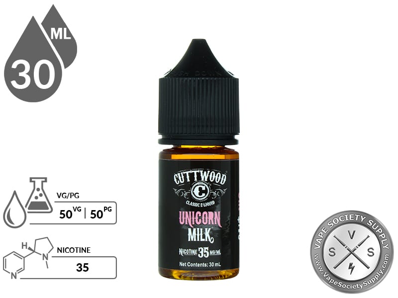 Cuttwood Salt 30ml Unicorn Milk E Juice