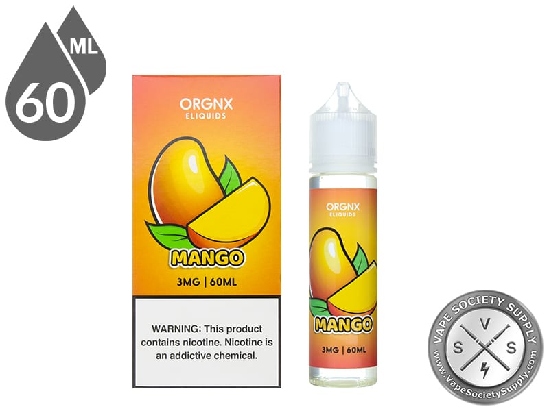 ORGNX 60ml Mango E Liquids