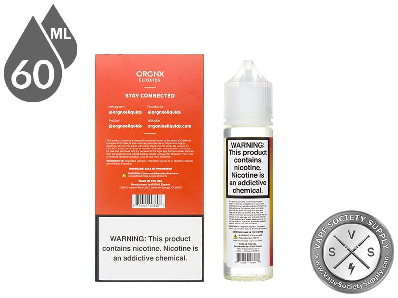 ORGNX 60ml Mango E Juice