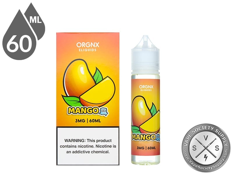 ORGNX 60ml Mango Ice Vape Juice