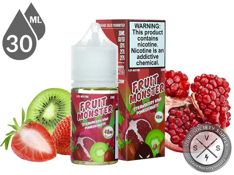 Fruit Monster Salts 30ml Strawberry Kiwi Pomegranate