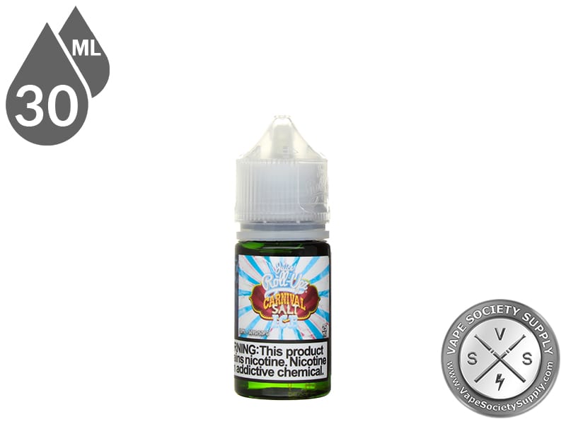 Juice Roll Upz Carnival Ice Salt 30ml Blue Cotton Candy EJuice