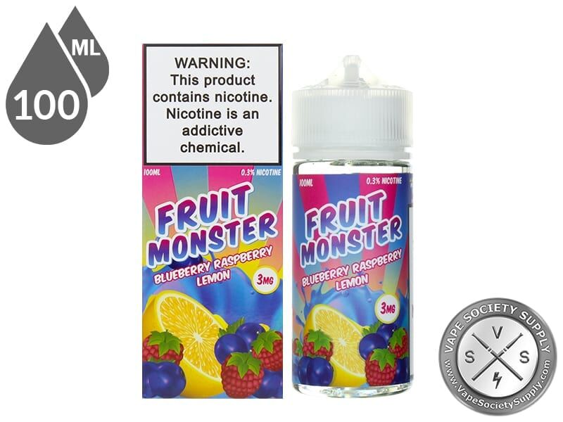 Fruit Monster 100ml Blueberry Raspberry Lemon E Liquid