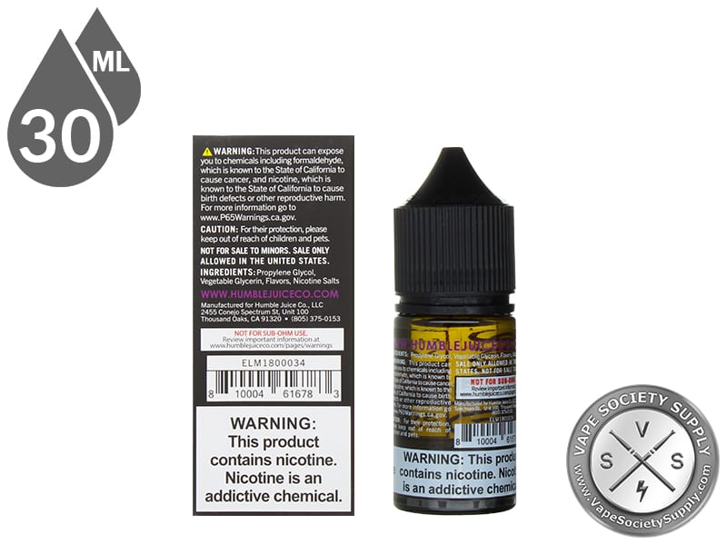 Humble Salts 30ml Mango Passionfruit EJuice