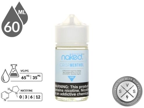 Naked 100 Menthol 60ml Crisp Menthol E Juice