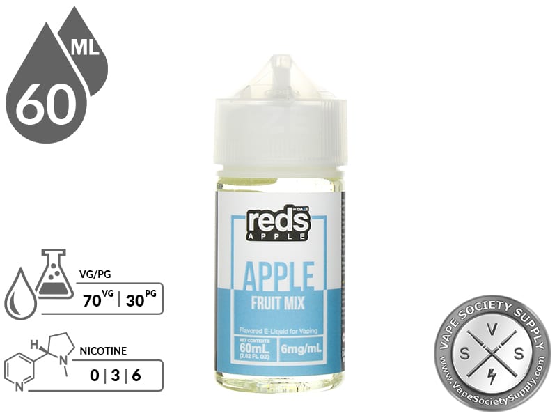Reds Apple 60ml Fruit Mix E Liquids