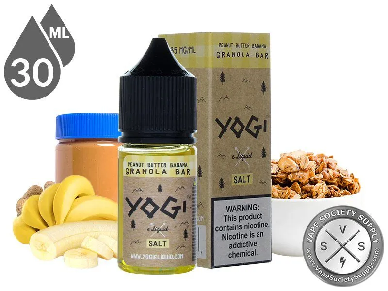 Yogi Salt 30ml Peanut Butter Banana