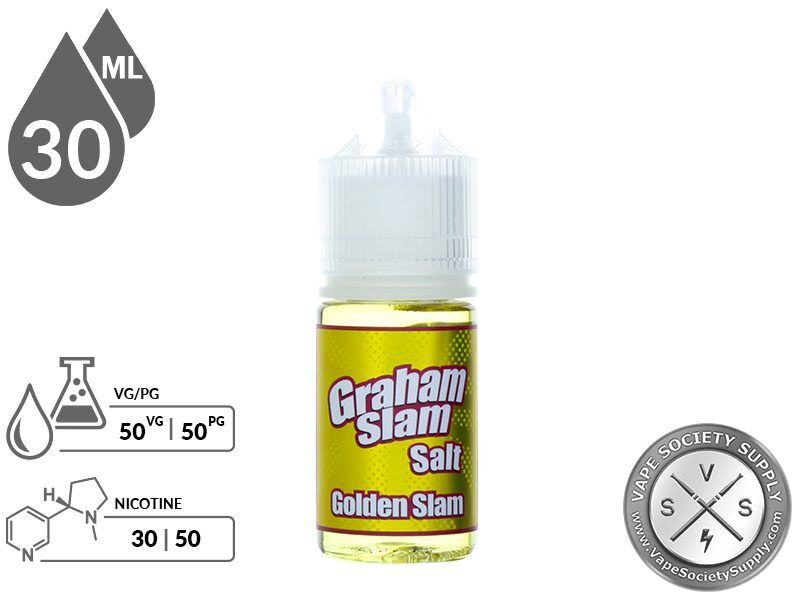 Mamasan Salt 30ml Graham Slam Vape Juice