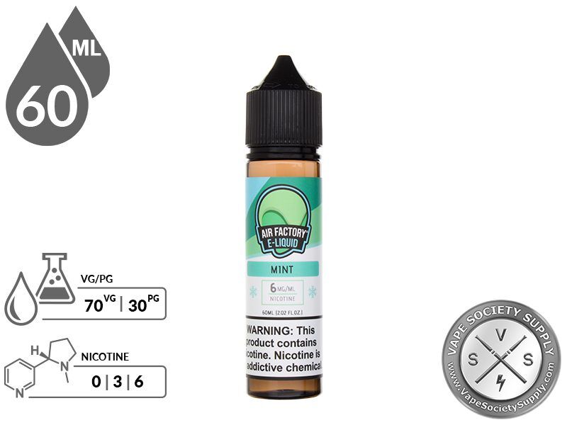 Air Factory 60ml Mint E Liquid