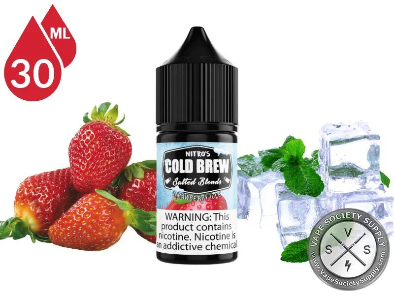 Strawberry ICEE NITRO'S COLD BREW SALTED BLENDS