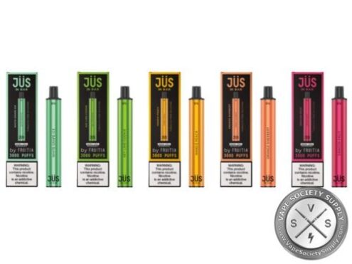JUS 3K BAR FRUITIA DISPOSABLE 3000 PUFF - 50 MG