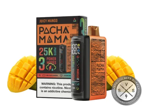 PACHA MAMA DISPOSABLE _ 25000 PUFF Juicy Mango