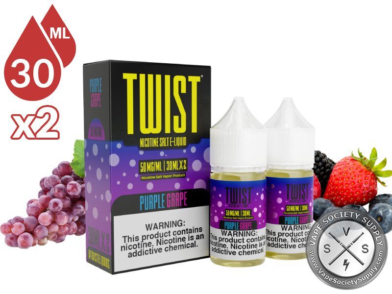 Purple Grape TWIST SALT E-LIQUID