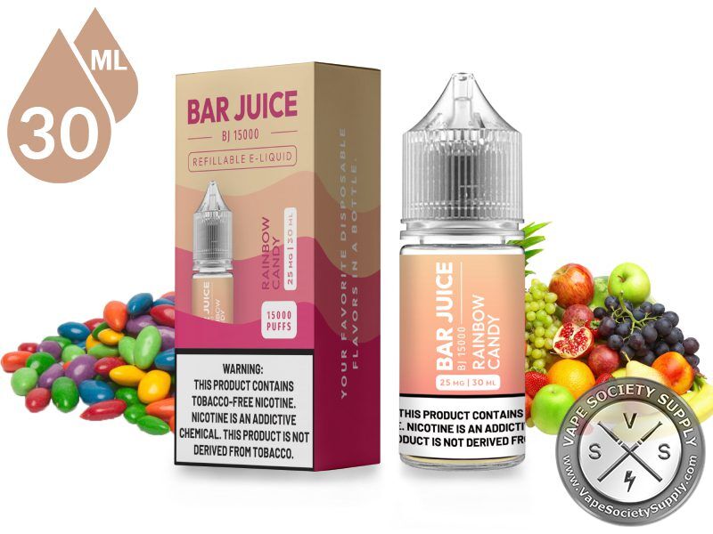 Rainbow Candy BAR JUICE SALT TFN