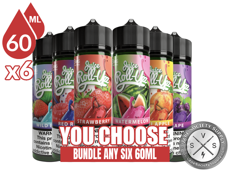 Juice Roll Upz Bundle 6 60ml (360ml)