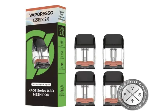 VAPORESSO XROS Refillable Replacement Pods (Pack of 4)