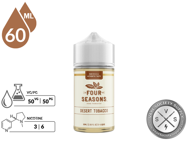 Desert Tobacco By Four Seasons E-Liquid-4