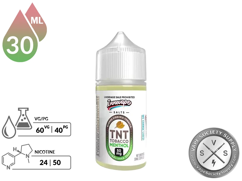 TNT Menthol INNEVAPE SALTS