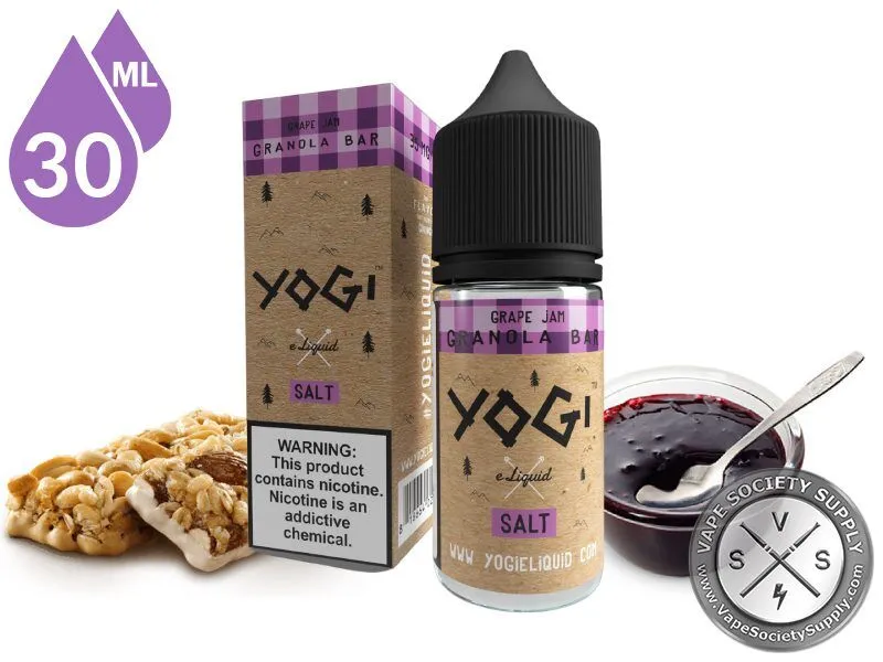 Grape Jam Granola Bar YOGI SALT Ejuice