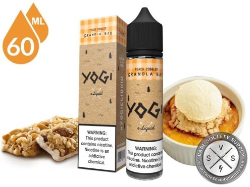 Peach Cobbler Granola Bar YOGI E-Liquid