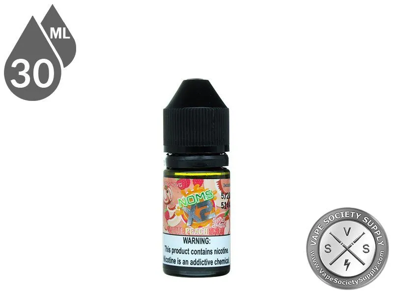 White Peach Raspberry NOMS X2 SALT 30ml