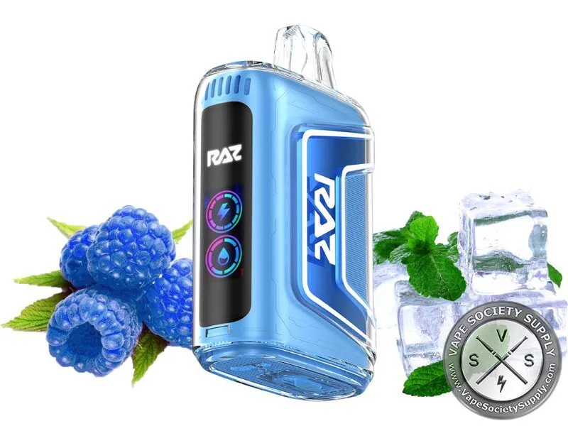 RAZ TN9000 Disposable Blue Razz Ice