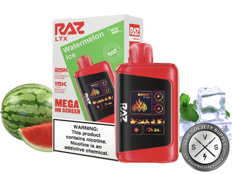 RAZ LXT Disposable Vape _ 25k Puffs Watermelon Ice