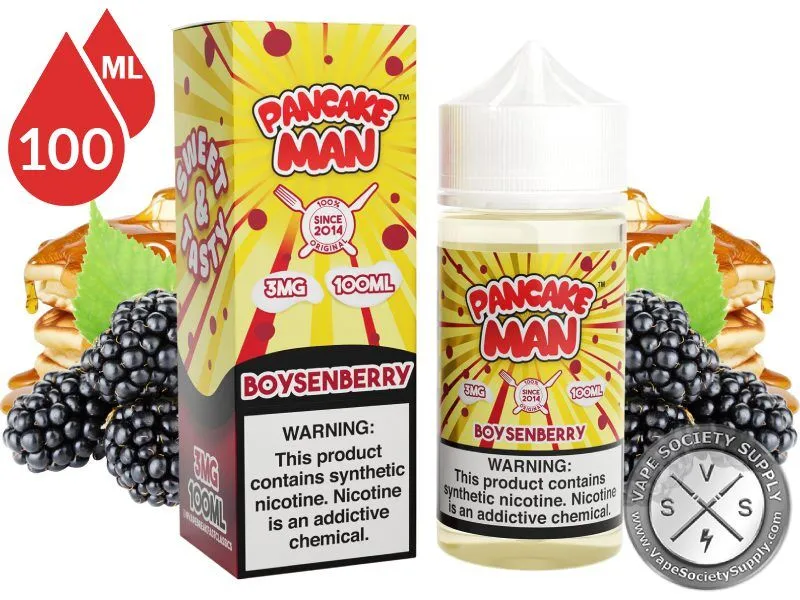 Boysenberry PANCAKE MAN