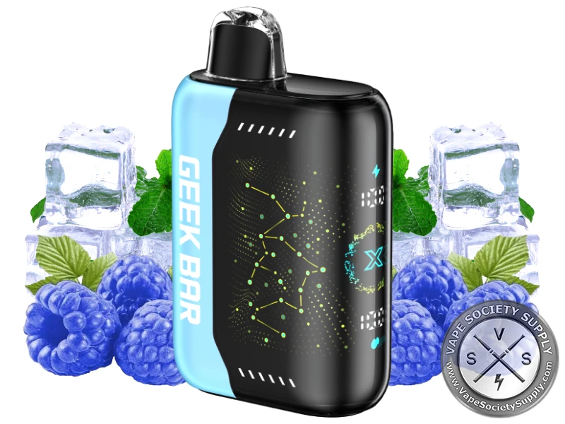 Geek Bar Pulse X 25k Disposable Blue Razz Ice-1