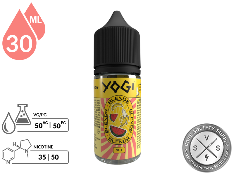 Banana Watermelon Ice YOGI BLENDS SALT (2)