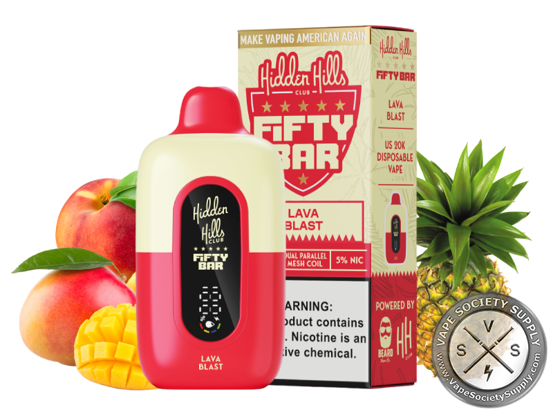 the 50 bar vape Fifty Disposable Vapes, Built In USA ! ⋆ Society Supply How To Get Mouthpiece pre-filled Colour:Ultramarine Blue