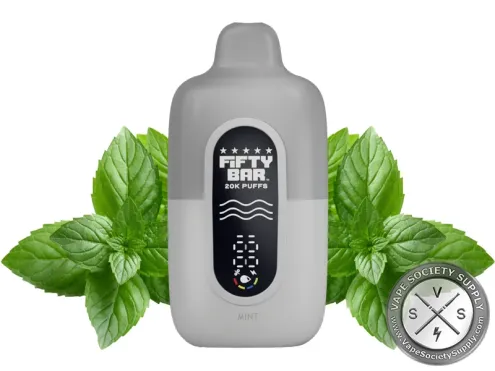 Fifty Bar Disposable Vape _ 20K Puffs Mint