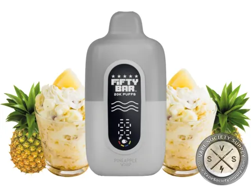 Fifty Bar Disposable Vape _ 20K Puffs Pineapple Whip