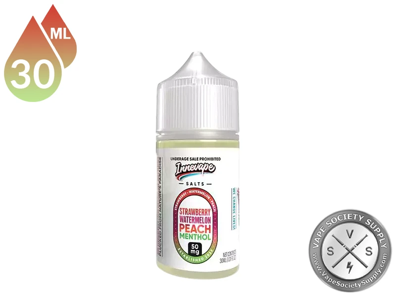 Strawberry Watermelon Peach Menthol INNEVAPE SALTS