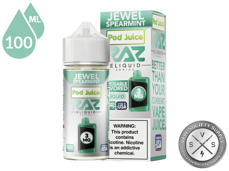 Jewel Spearmint Pod Juice x RAZ-1