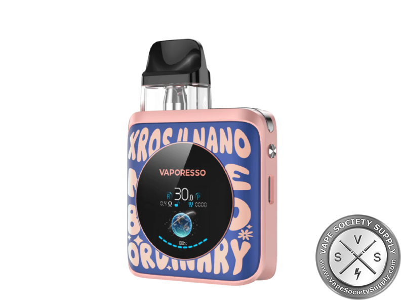 Vaporesso XROS 4 Nano 1350mAh Pod System Starter Kit Word Pop Blue