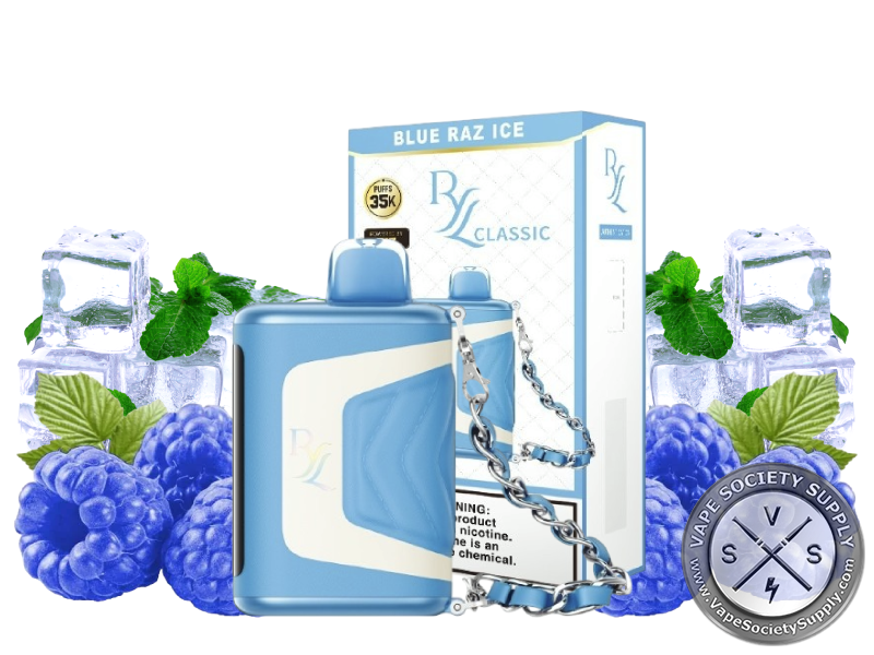 RAZ RYL 35k Puff Disposable Blue raz Ice