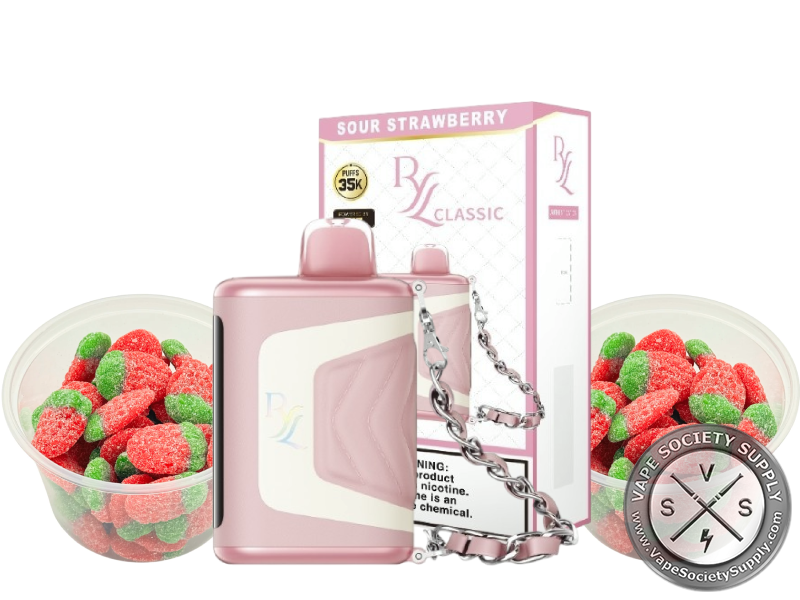RAZ RYL 35k Puff Disposable Sour Strawberry