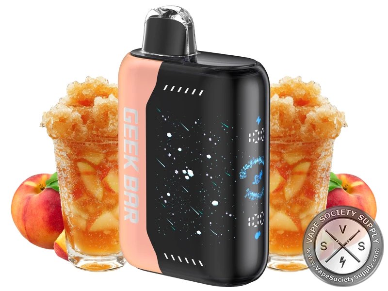 Geek Bar Pulse X Disposable Vape _ 25K Puffs Peach Perfect Slush-1