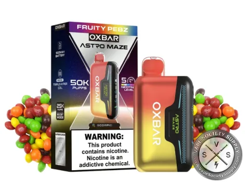 OXBAR Astro Maze 50K Vape Fruity Pebs