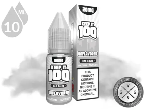 Unflavored KEEP IT 100 BAR SALT 1