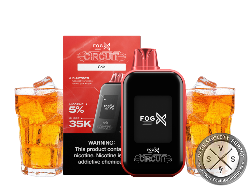 FOG X CIRCUIT 35k Disposable Cola