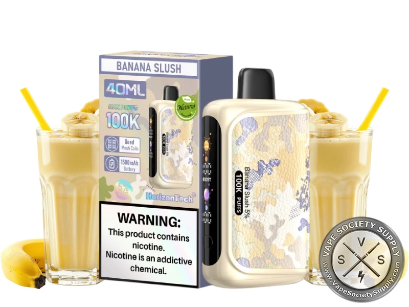 Banana slush flavor disposable device