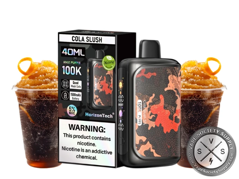 Cola slush vape flavor image