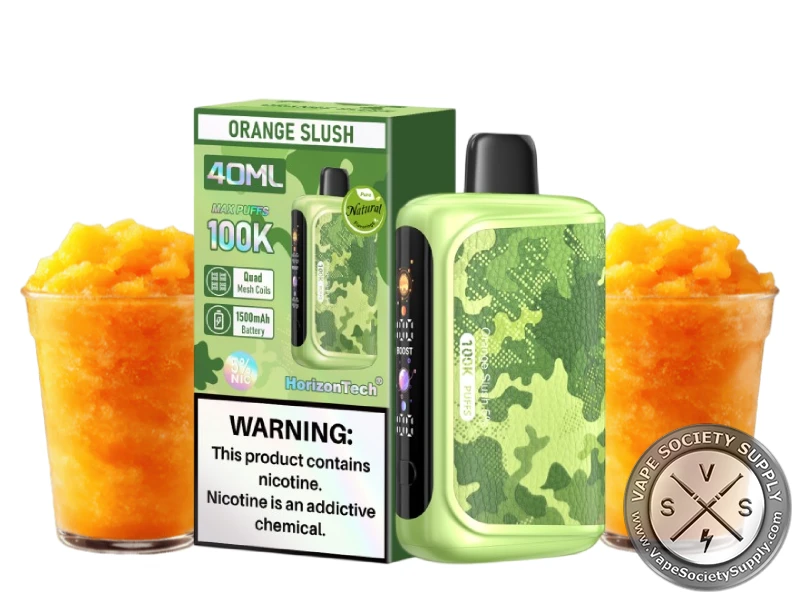 Citrus orange slush disposable flavor