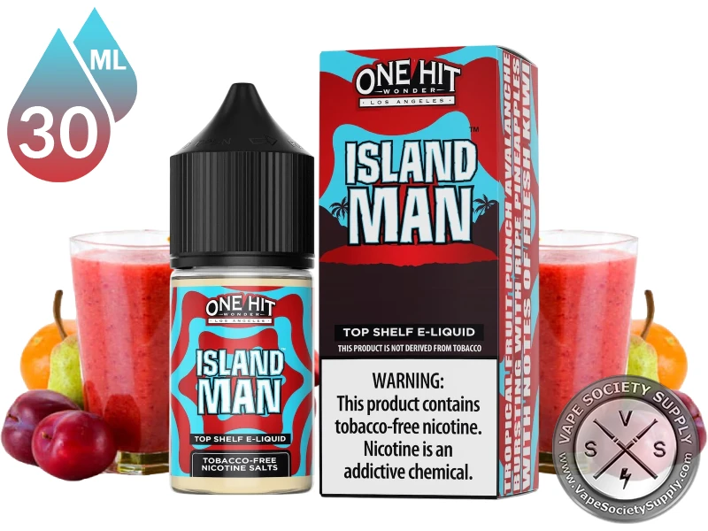 Island Man ONE HIT WONDER Nicotine Salt