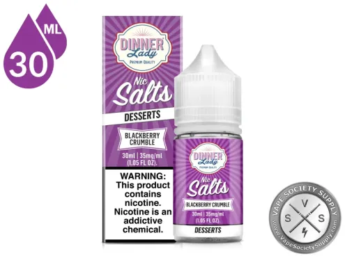 Blackberry Crumble DINNER LADY SALT