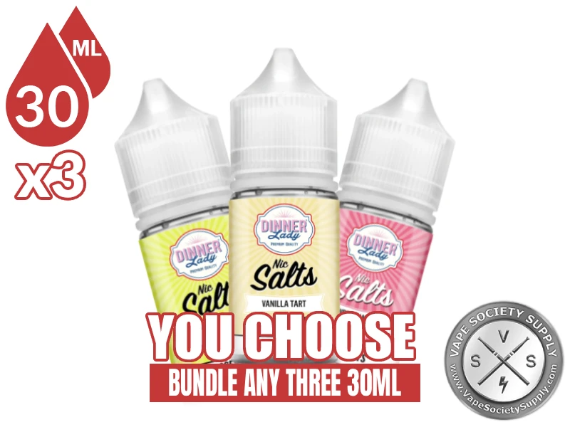 Dinner Lady Salt Bundle 3 30ml (90ml)